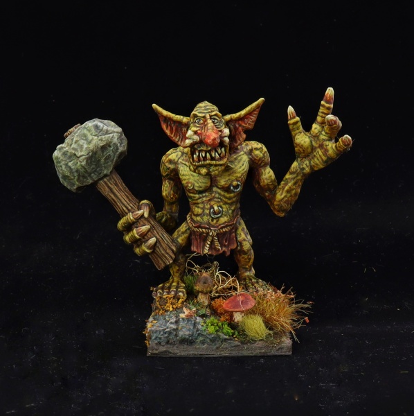 Mountain Troll - Grakkul Rockmaul - Large Troll by Kev Adams