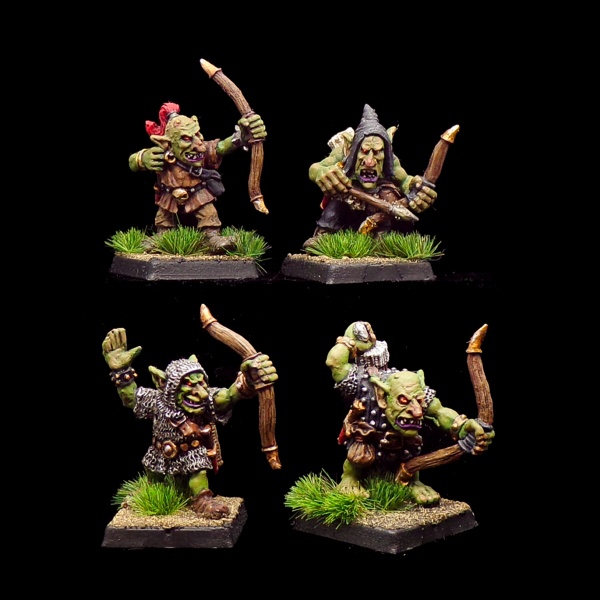 Unit of 16 Goblin Archers - The Barndoor Stickers